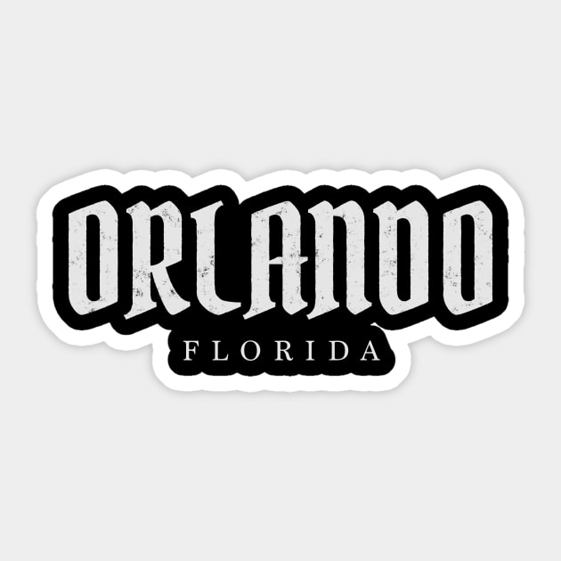 Orlando, Florida Sticker by pxdg